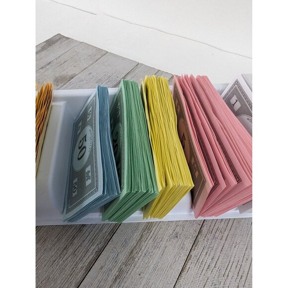 Monopoly Edition 2007 Game Replacement Money & Banker Tray - Picture 3 of 7